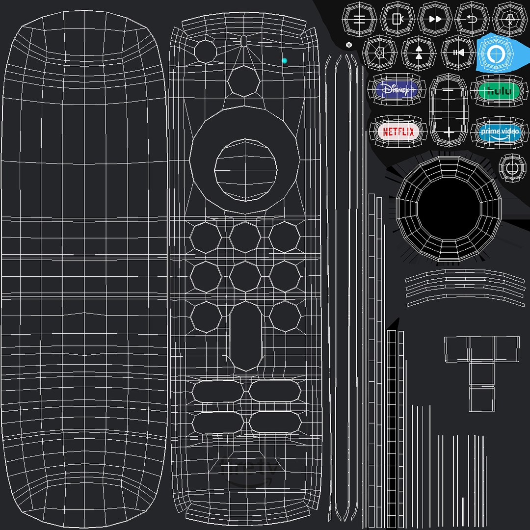 Amazon Fire TV Remote 3rd Gen 3D model https://p.turbosquid.com/ts-thumb/bF/fKvN59/xg/amazonfiretvremote3rdgen3dsmodel018/jpg/1634275873/1920x1080/fit_q87/a8781fefeb0a7c44ca34787b875afce29601d4a0/amazonfiretvremote3rdgen3dsmodel018.jpg