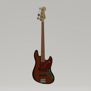 fender jazz bass 3D