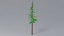 Cartoon Pine 07