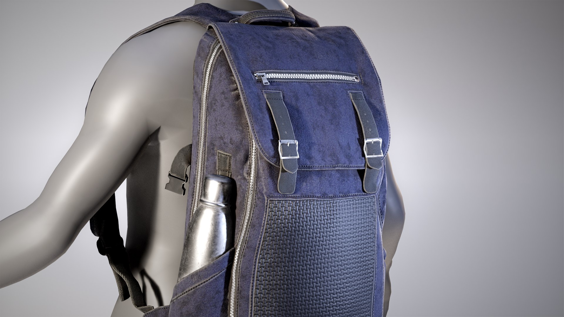 3D Backpack Game-Ready - TurboSquid 2184891