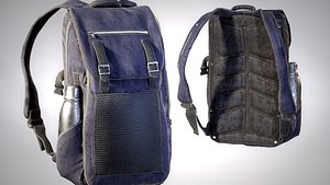 3D Backpack Game-Ready