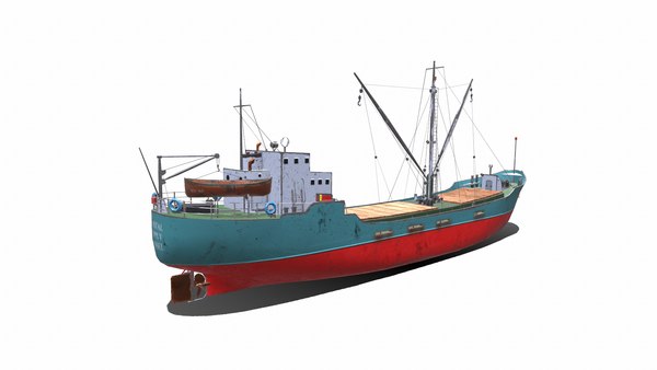 Supply vessel ship pbr model - TurboSquid 1613490