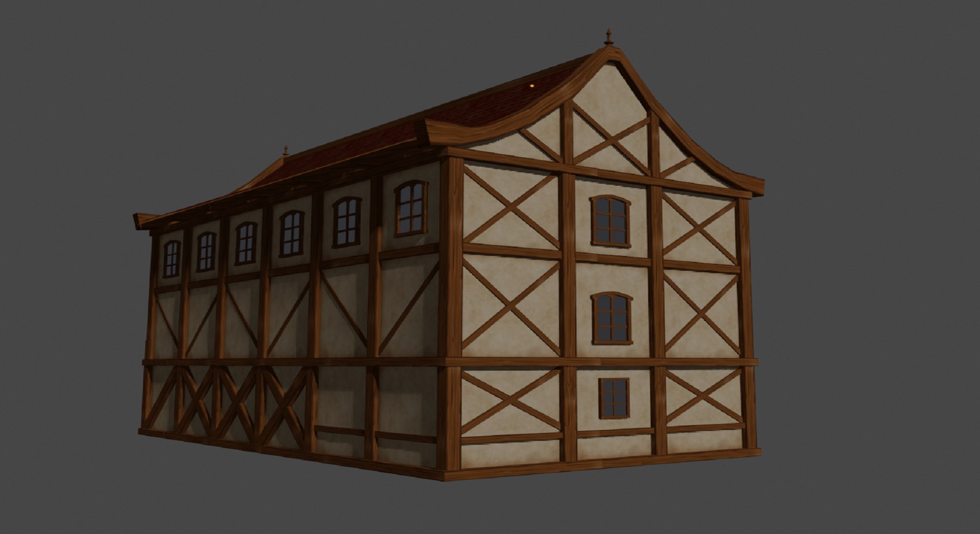 Stylized Medieval House 3d Model - Turbosquid 1896876