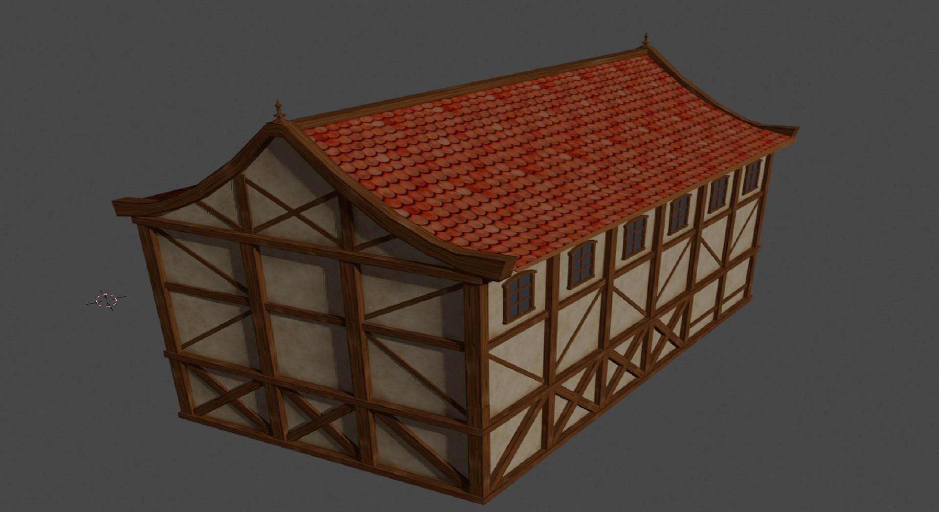 Stylized Medieval House 3D Model - TurboSquid 1896876