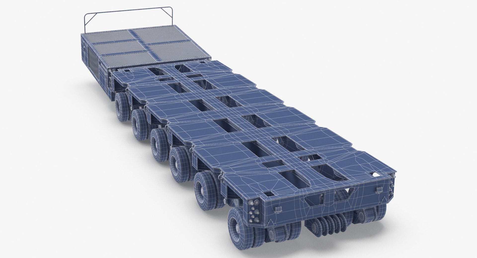 3D 6 axle lines modular - TurboSquid 1652235