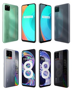 3D Realme 8 And C11