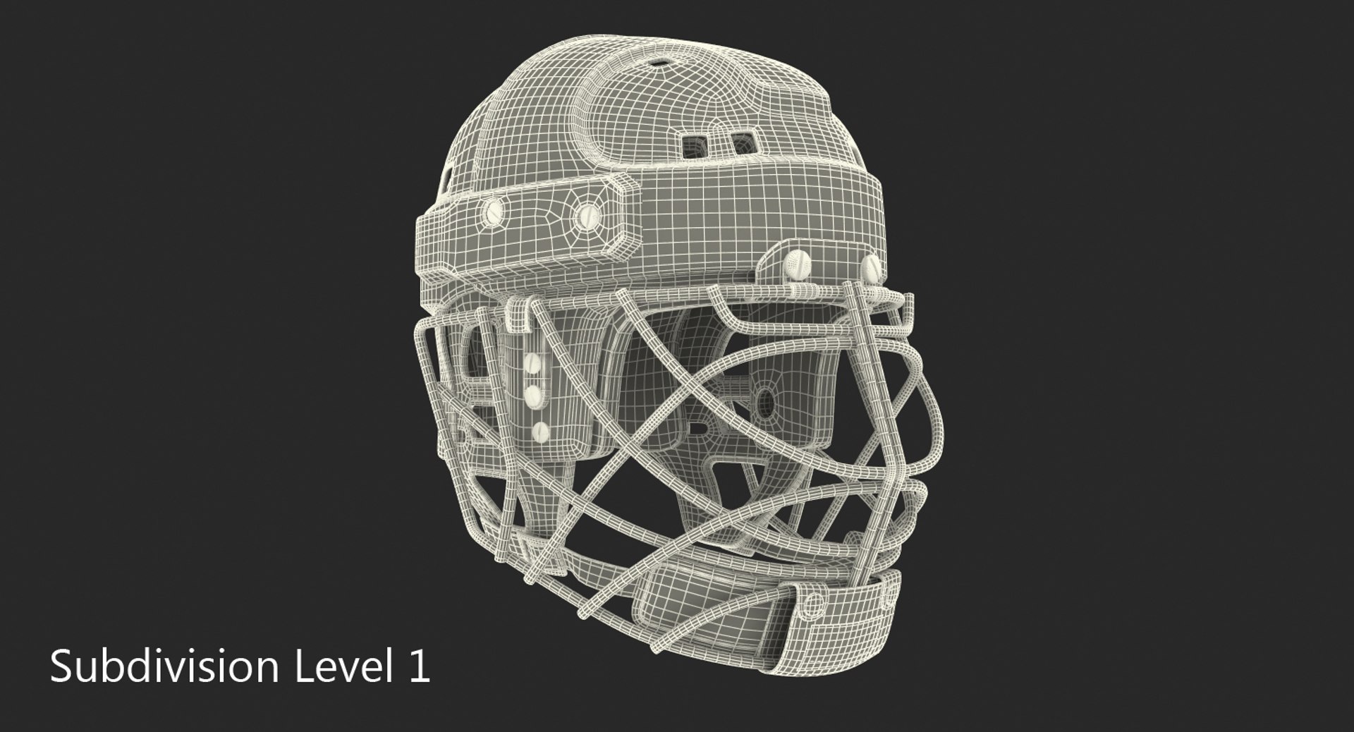 Hockey Helmet Face Mask 3D Model TurboSquid 1285568