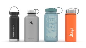 3D Water Bottle Collection