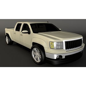 3d pick truck model