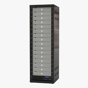 3d generic servers rack 3