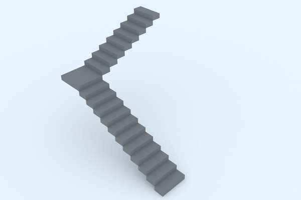 3D stairs 32 model