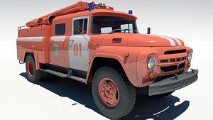 ZIL130 Fire Truck