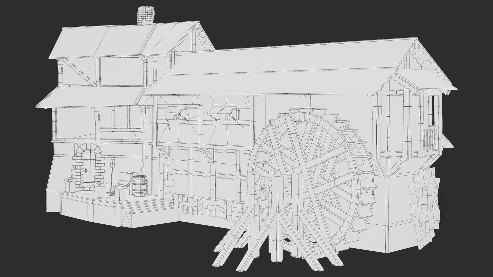 3D Old Medieval Watermill PBR model https://p.turbosquid.com/ts-thumb/bG/2W9aky/Jx/screenshot143/png/1677139020/1920x1080/fit_q87/4a9da9ff02eb6a0fecca3a655da6e4d0fc497d5a/screenshot143.jpg