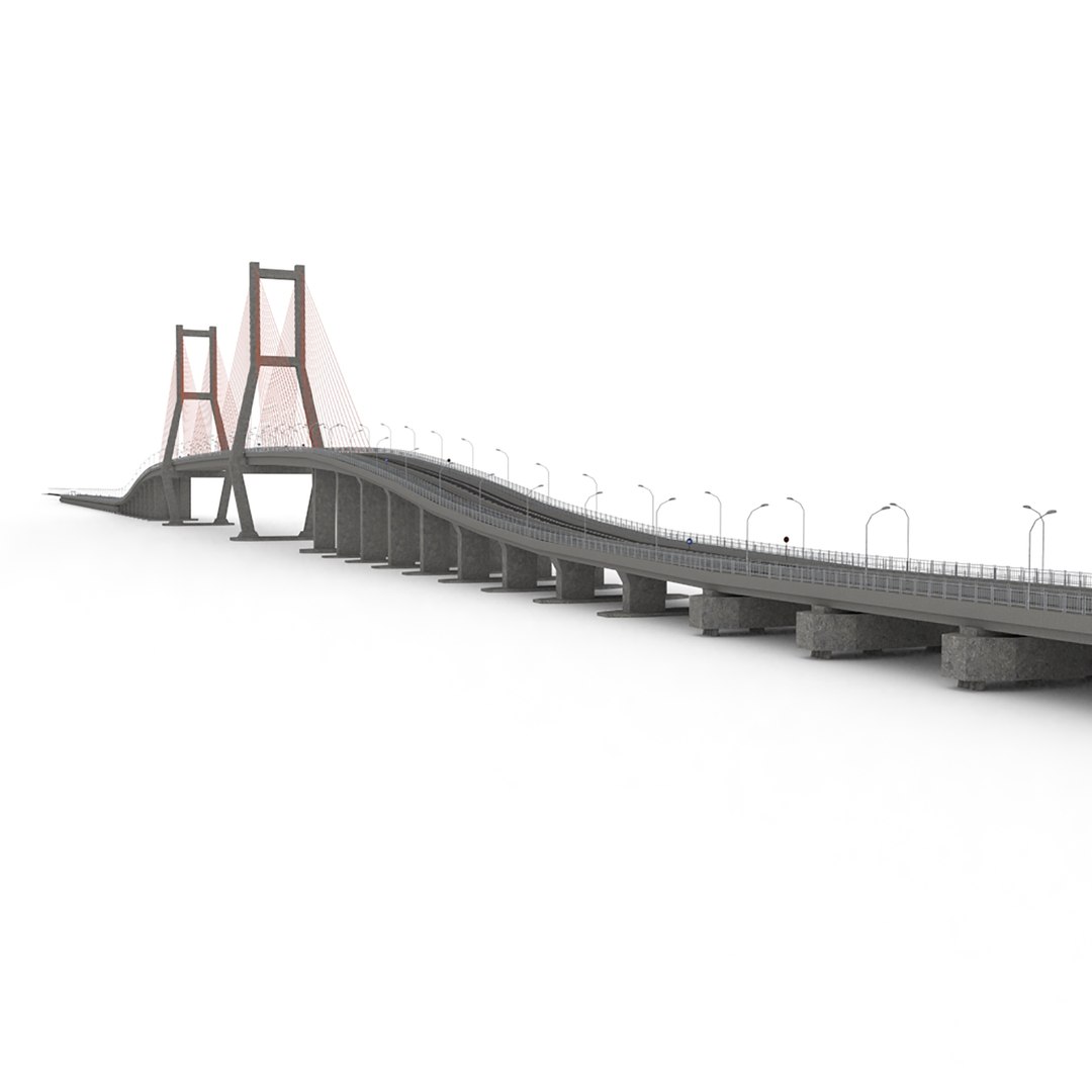 3D Suramadu Bridge between Surabaya and Madura https://p.turbosquid.com/ts-thumb/bG/4WyQO9/VQ/render5/jpg/1624627514/1920x1080/fit_q87/9b7de4afa3b37fd86eca53ae9b6c6d5e5dd1355d/render5.jpg