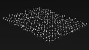 LP People 03 Damaged 3D model