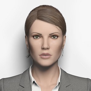 3d model female character
