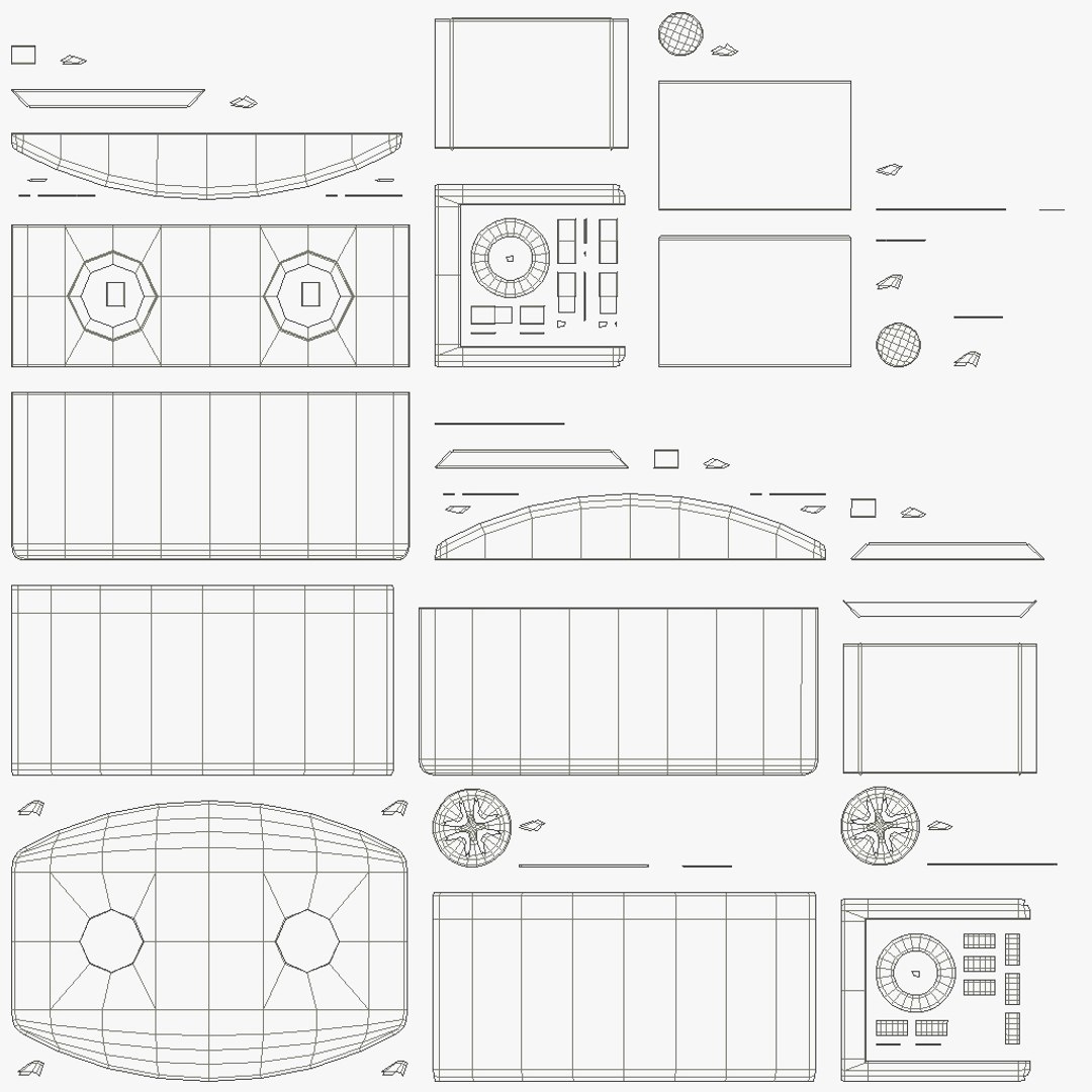 Shower Partition 3D Model - TurboSquid 1308152