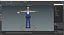 Collezione di personaggi low poly truccati 3 per Maya