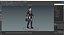 Collezione di personaggi low poly truccati 3 per Maya