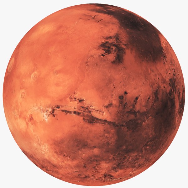 real earth mars 3D model