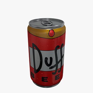 beer duff 3D model
