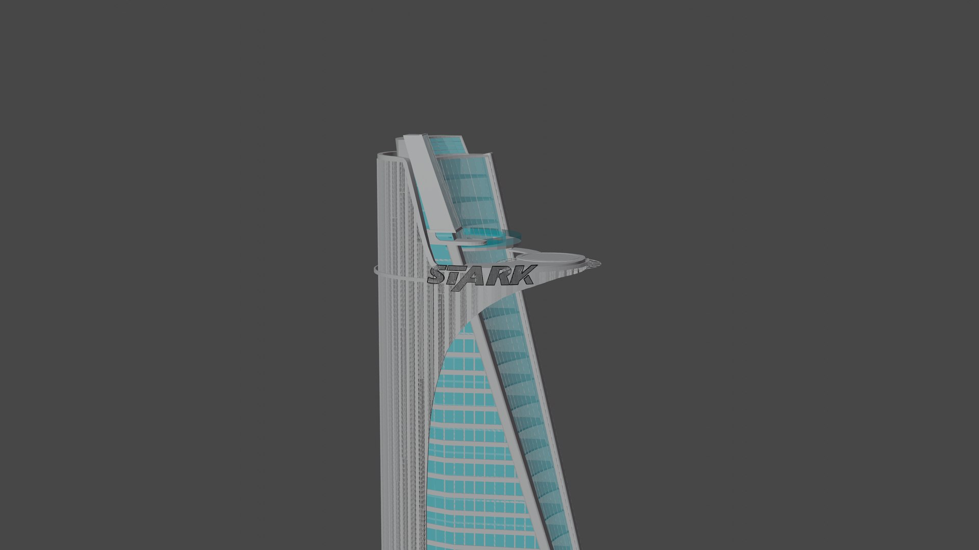 3D model stark tower - TurboSquid 1709756