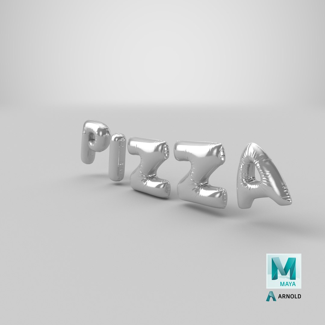 Foil Baloon Words PIZZA Silver 3D https://p.turbosquid.com/ts-thumb/bG/K3LQ0x/az/stemcell_maya_arnold_render/png/1642509292/1920x1080/fit_q87/7bc28b9fb543a8a804cadc61f3079ea44fb4bb60/stemcell_maya_arnold_render.jpg
