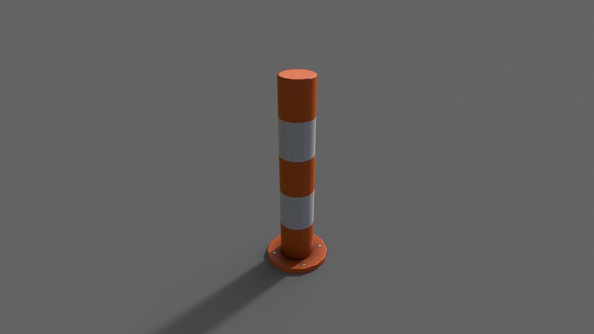 PBR Bollard OrangeWhite 3D model https://p.turbosquid.com/ts-thumb/bG/KpQWBT/sQ/3_9/png/1678630695/1920x1080/fit_q87/b6d461c678be52a4aea7aded1ed4f8c56b1047d3/3_9.jpg