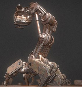 The Walking Mech Neck Rusty Version