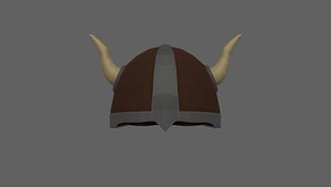 Viking Helmet 3D model