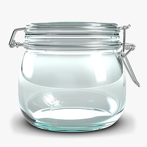 Small Glass Jar