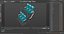 Double-Decker Aircraft Seat Structure Turquoise
