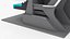 Double-Decker Aircraft Seat Structure Turquoise