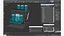 Double-Decker Aircraft Seat Structure Turquoise