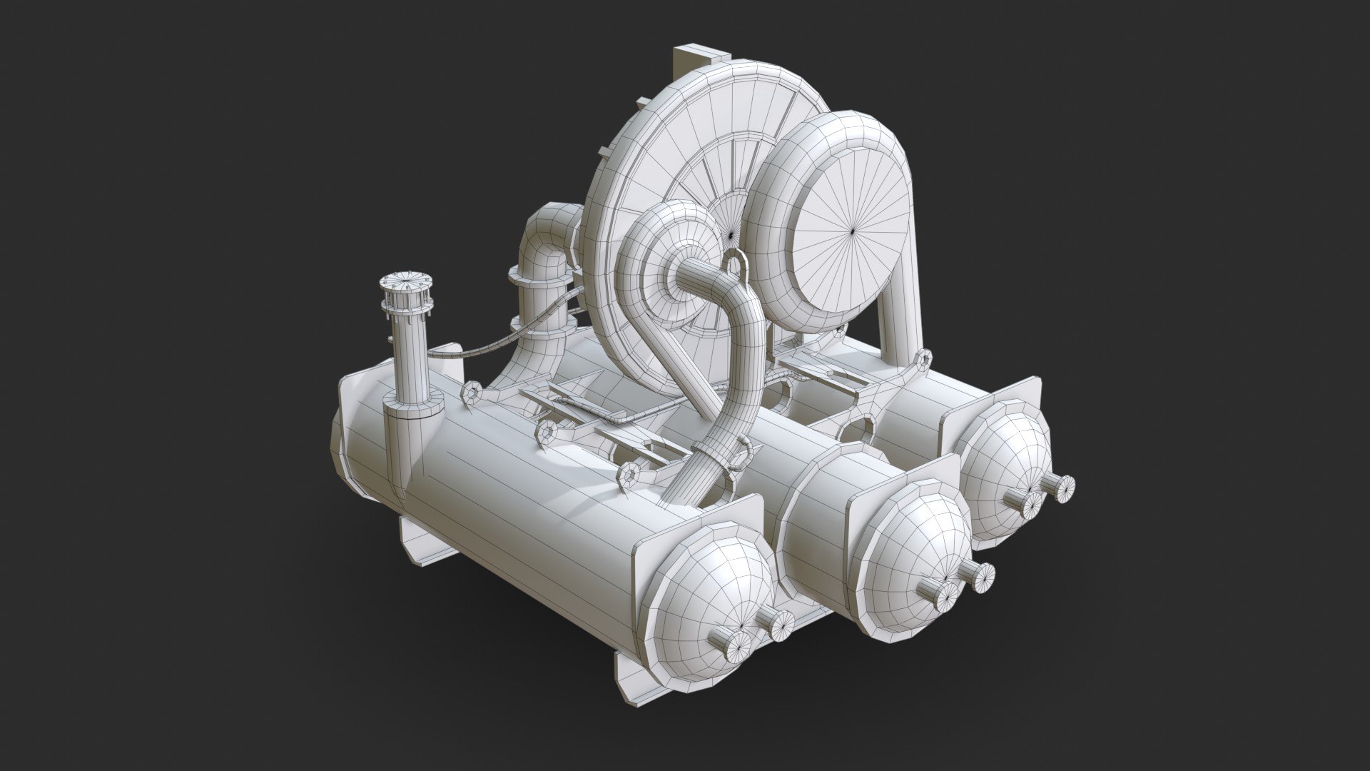 3D Industrial Compressor - TurboSquid 1651126