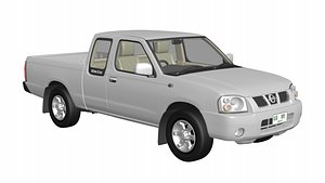 Nissan Frontier 2003 King Cab 3D model