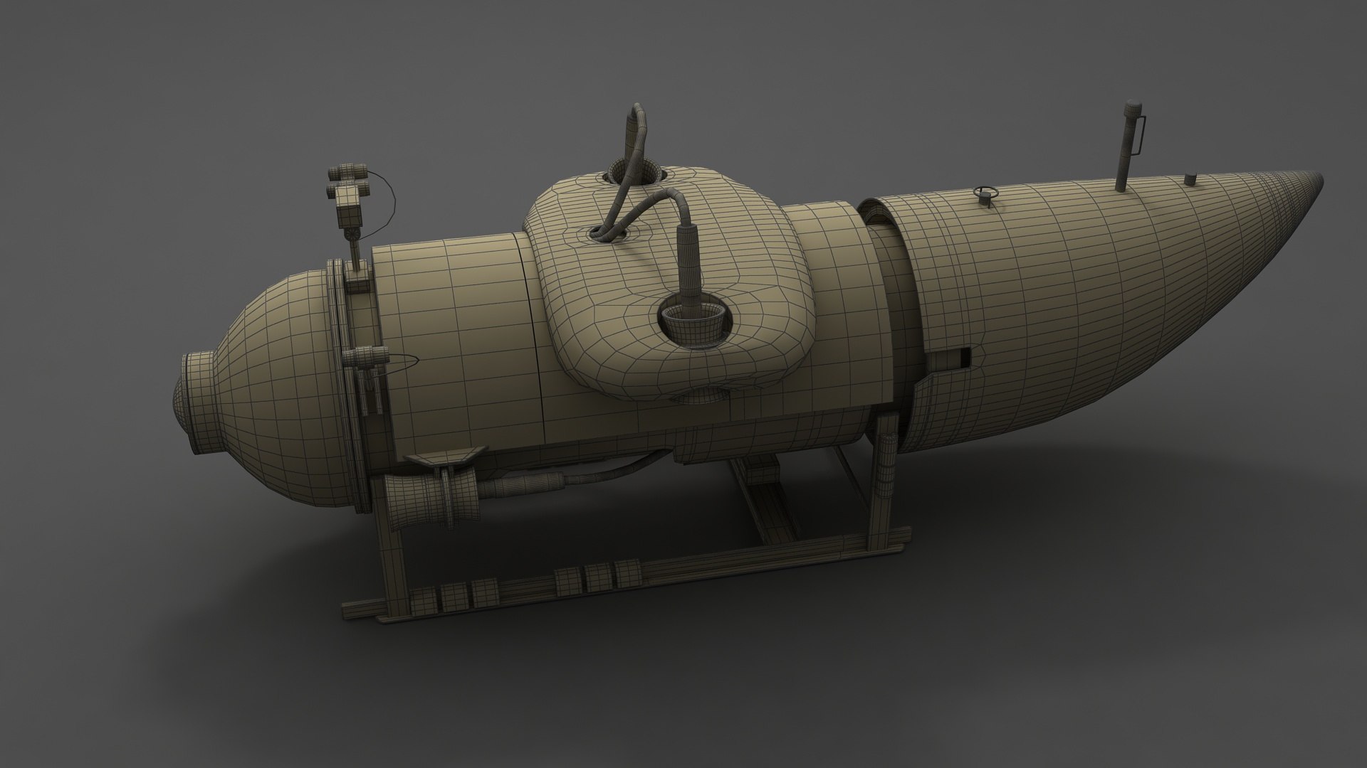 3D OceanGate Titan Submarine Model - TurboSquid 2091676