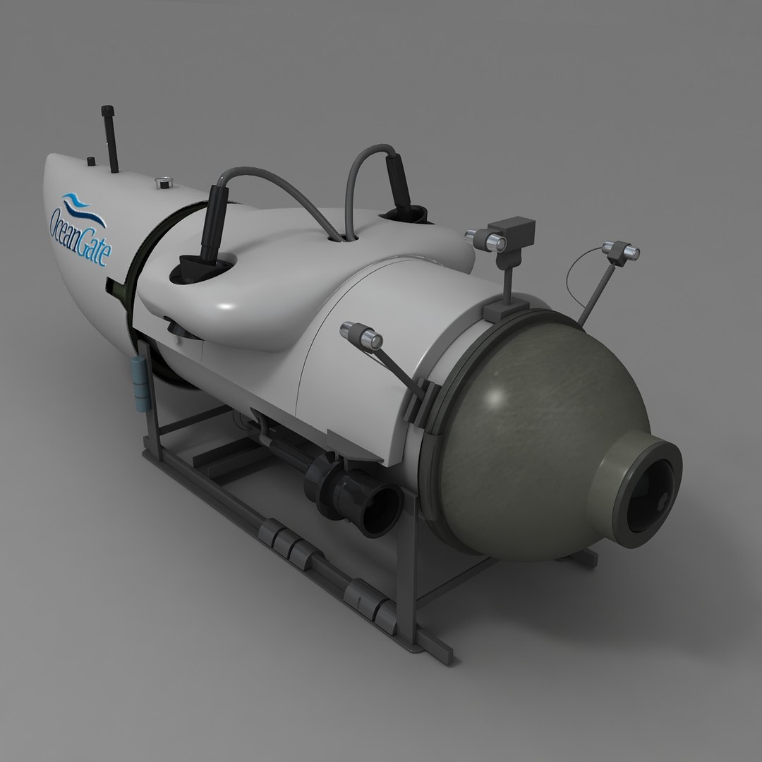 3D OceanGate Titan Submarine Model - TurboSquid 2091676