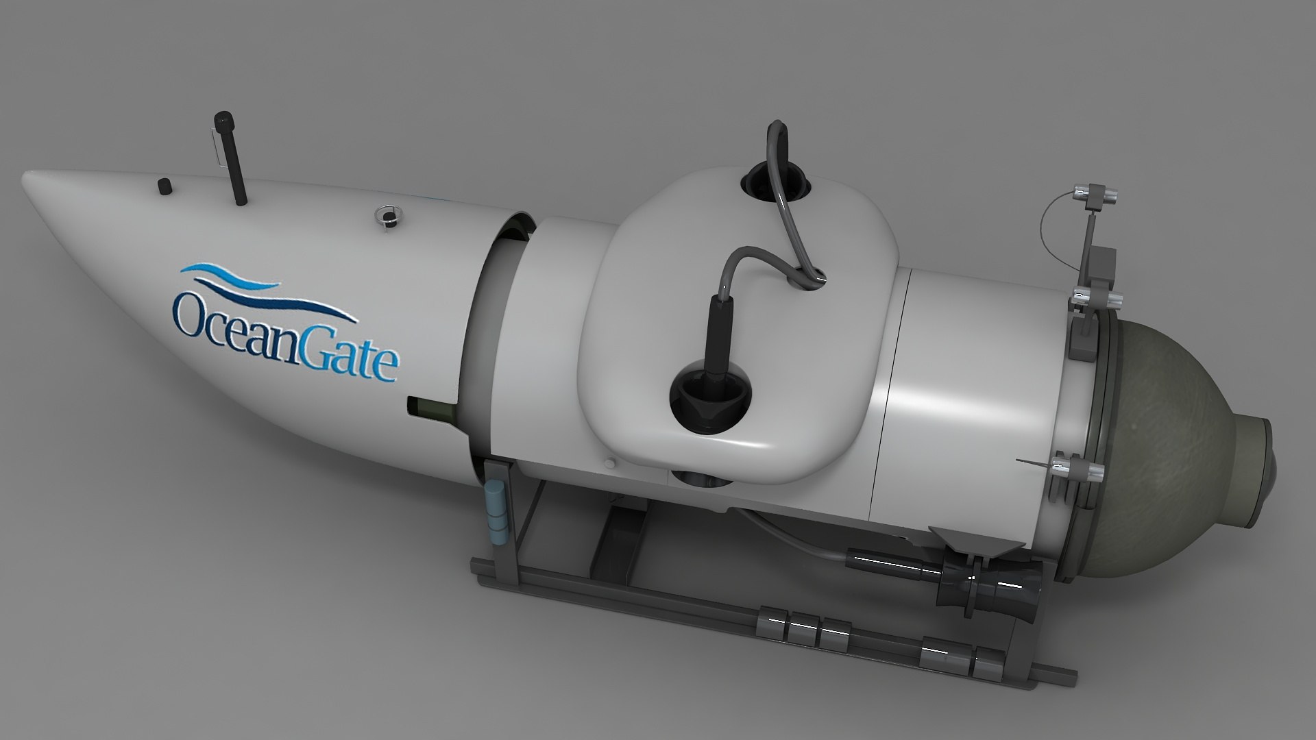 3D OceanGate Titan Submarine Model - TurboSquid 2091676