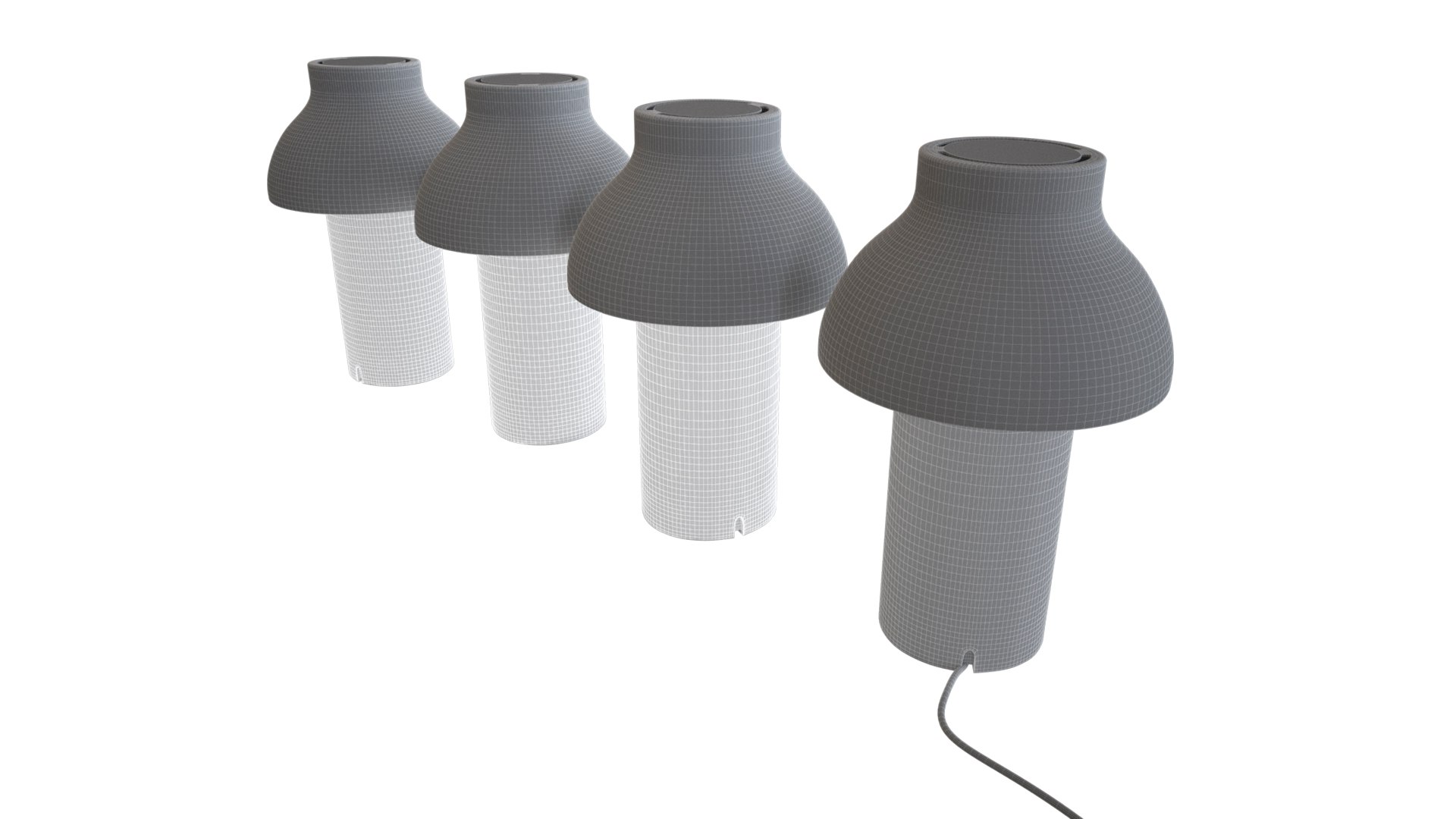 Hay PC LED Cordless Table Lamp 3D Model - TurboSquid 1906809