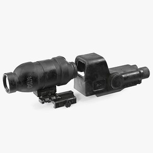 3D Shabby Optical Sight for Assault Rifle