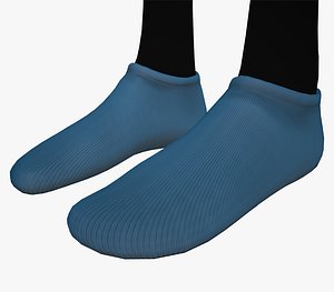 Blue Socks Style 2