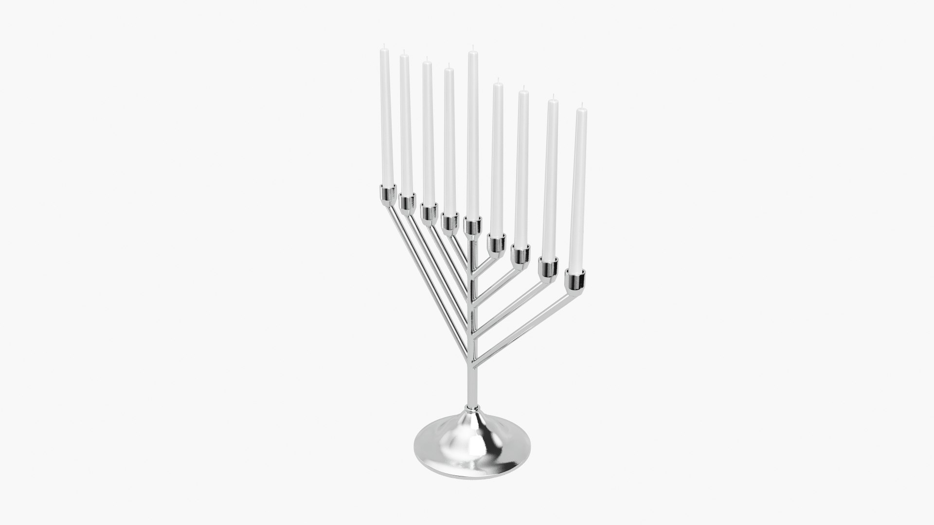 Menorah V1 3D Model - TurboSquid 2427885
