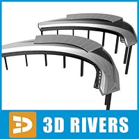 Bobsleigh track by 3DRivers