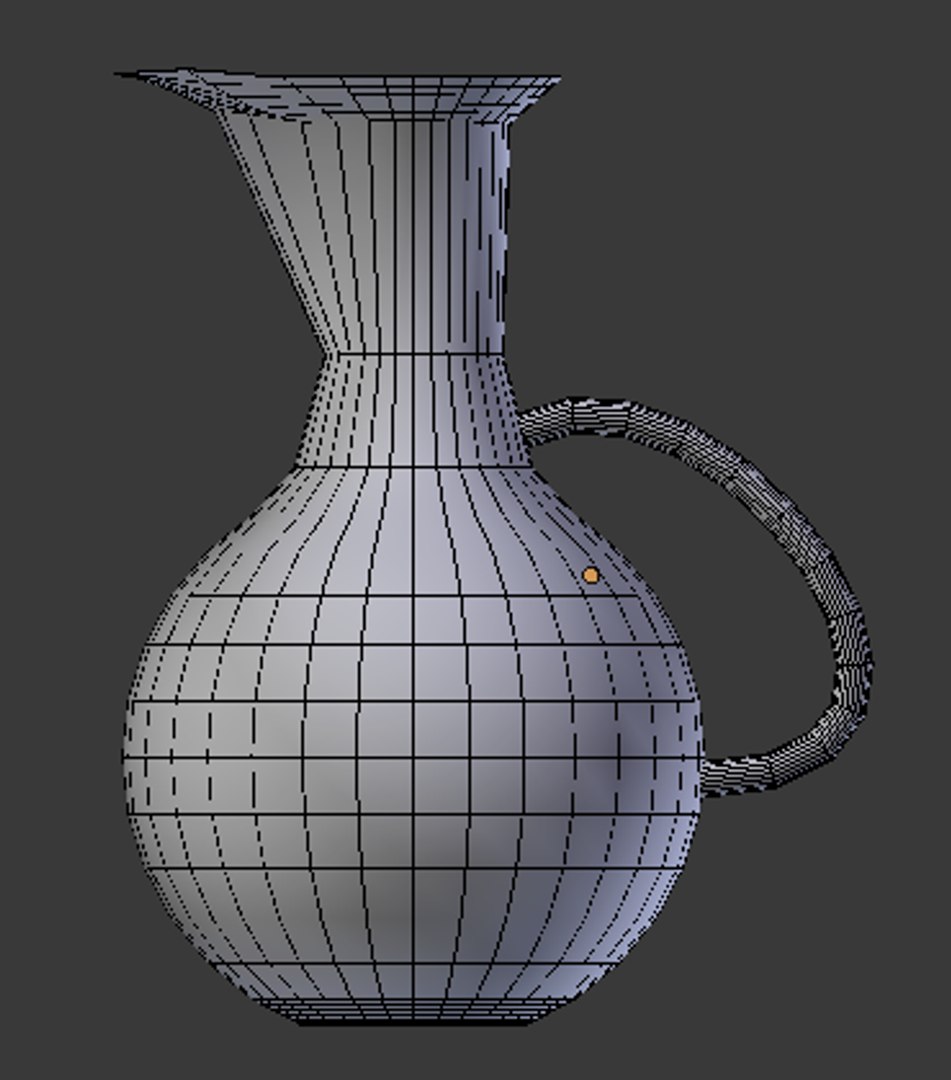 Free Water Pitcher 3d Model