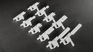 Low Poly KrissV-style -10 Variations Game Ready 3D model