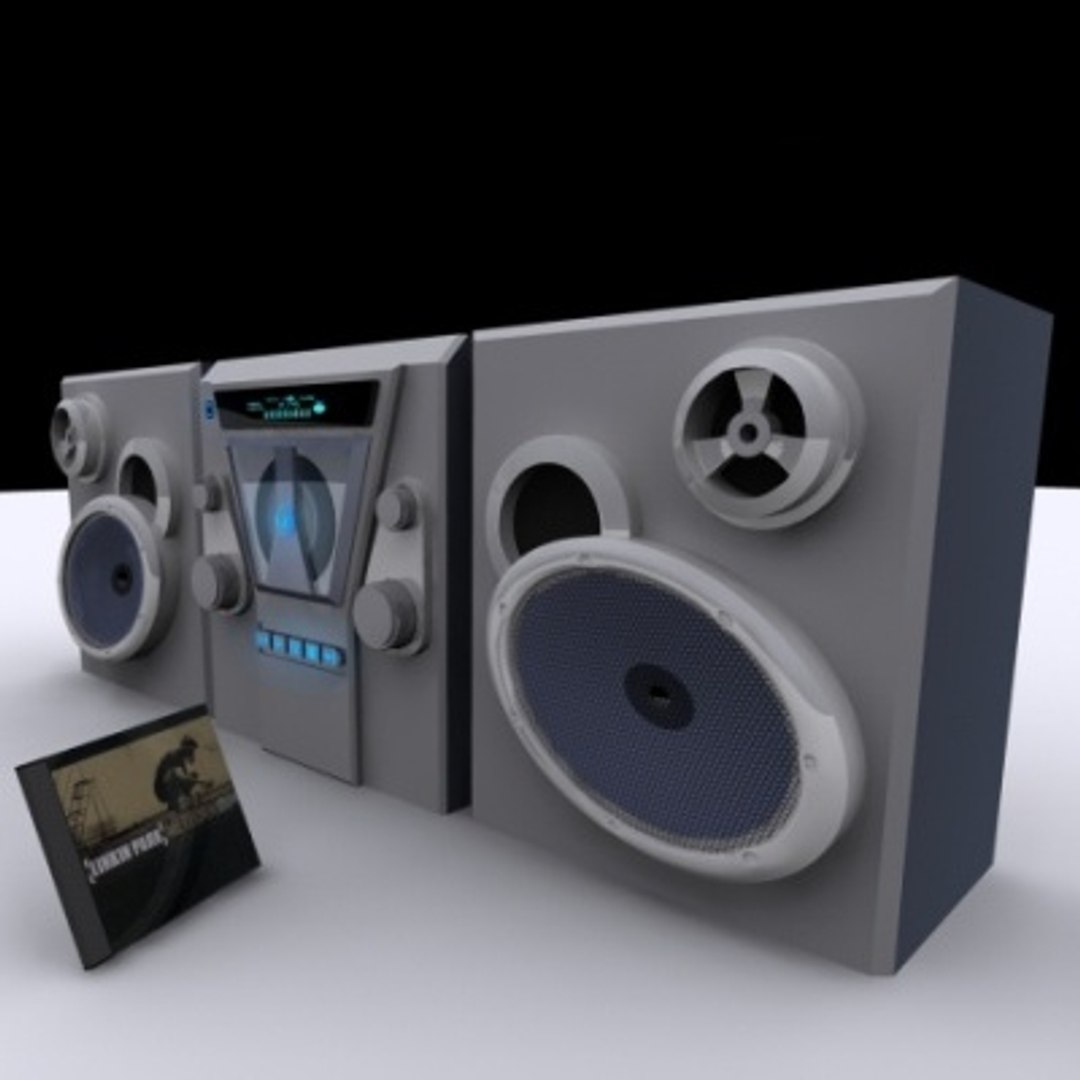 modelo 3d Boom box - TurboSquid 364500