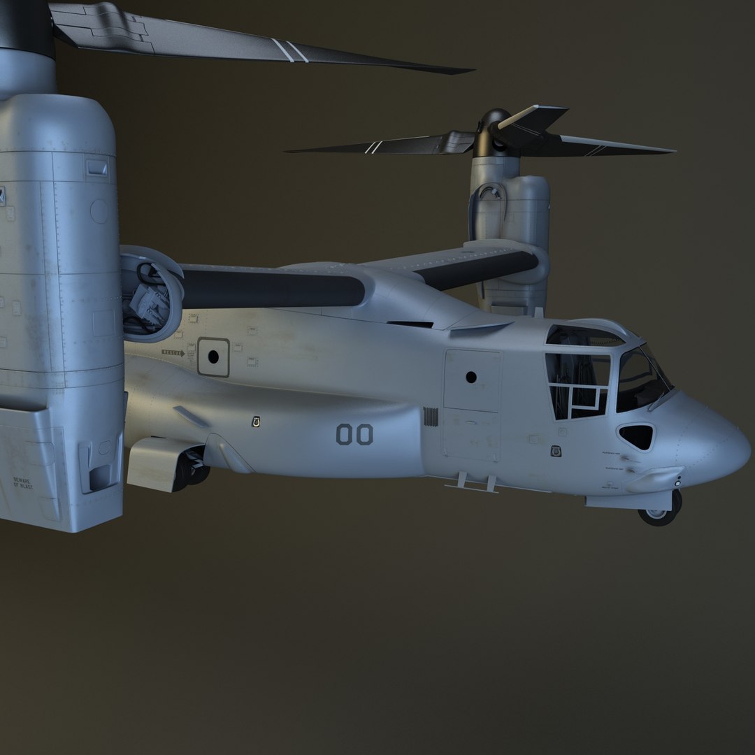 Mv-22 Osprey 3d Obj