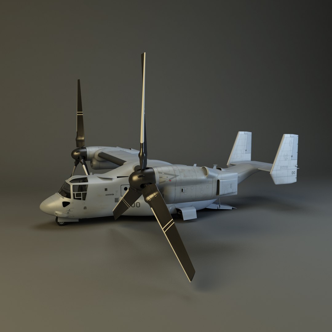 mv-22 osprey 3d obj