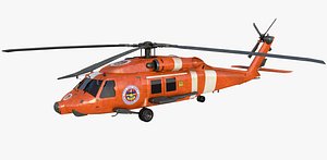 3D helicopter rescue model